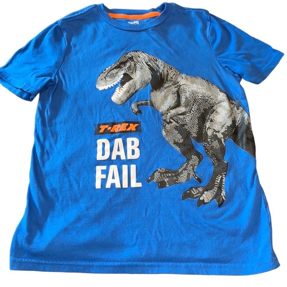 Boys Highland Outfitters Dino Tee- Size 14 - Picture 1 of 3